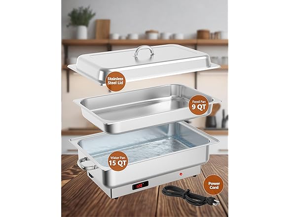 Takywep Electric Chafing Dish