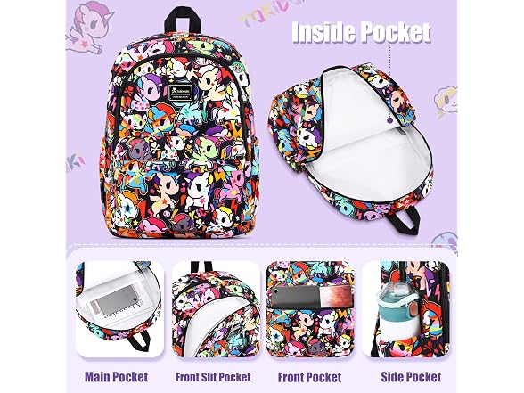 tokidoki Cute Unicorno School Backpack
