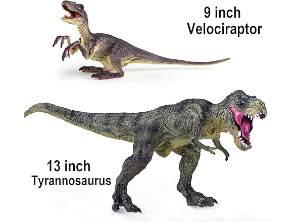 6PCS Jumbo Dinosaur Toy Set