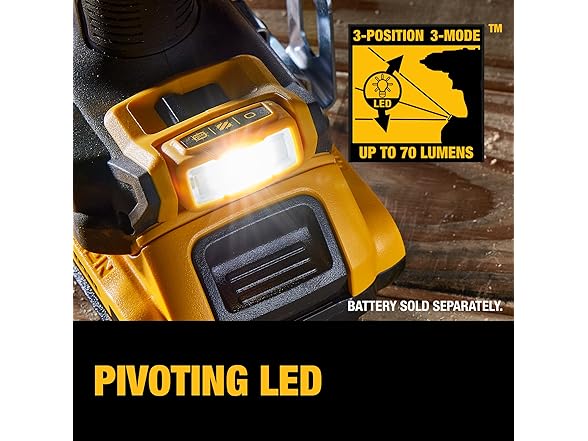 DEWALT DCD800B 20V Cordless Drill/Driver, Tool Only