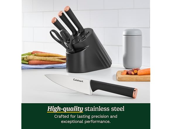 Artisan Elite Stainless Steel Cutlery 6 Piece Knife Block Set - Gallery 4