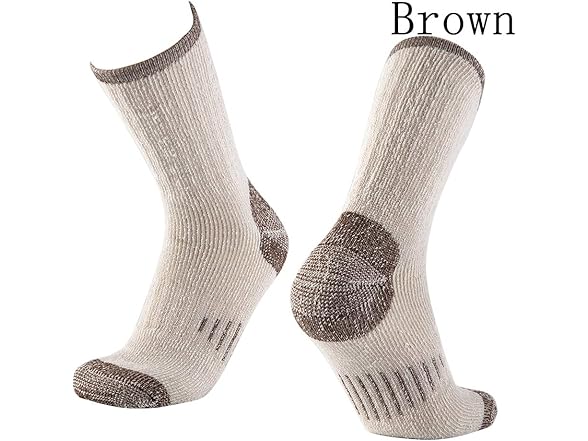NEVSNEV Men's Crew Socks 3-Pairs