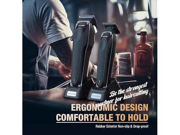 Professional Barber Hair Clippers Cordless