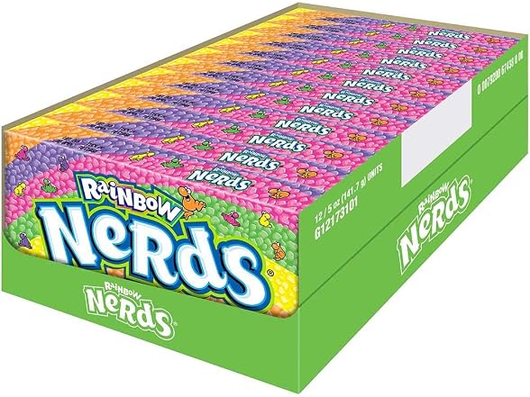 NERDS Rainbow Theater Box Candy, 5 oz