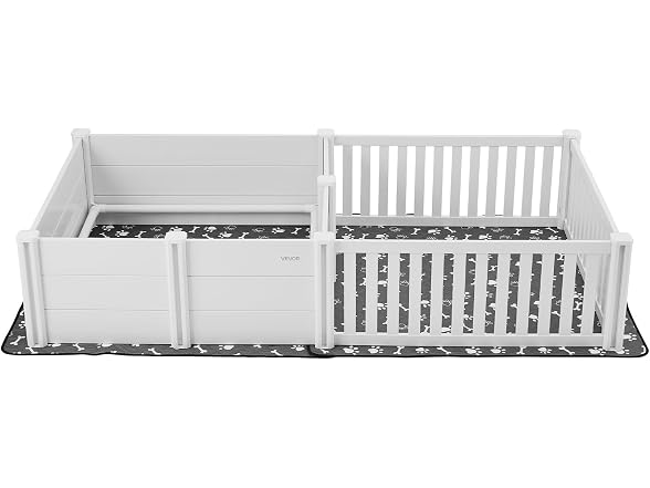 Dogs Whelping Box, 93.3x48.4x18.1 inch