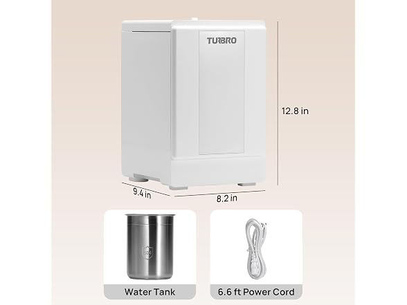 TURBRO 4L Warm Mist Humidifier