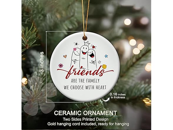 Best Friend Long Distance Ornament