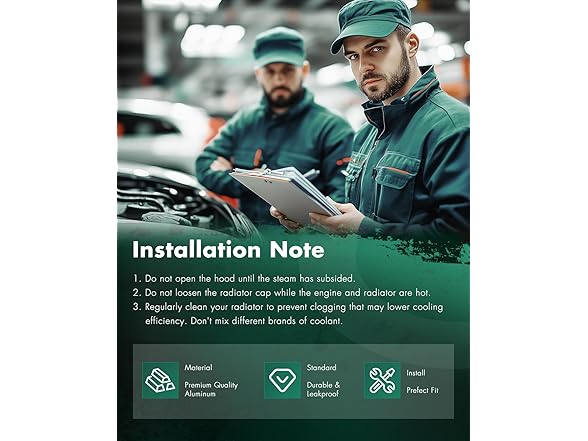 SCITOO Radiator for Isuzu NPR