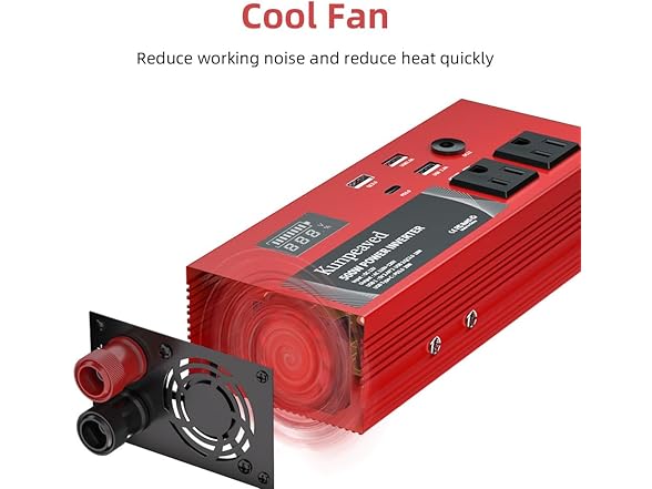 KUNPEAVED 500W Power Inverter