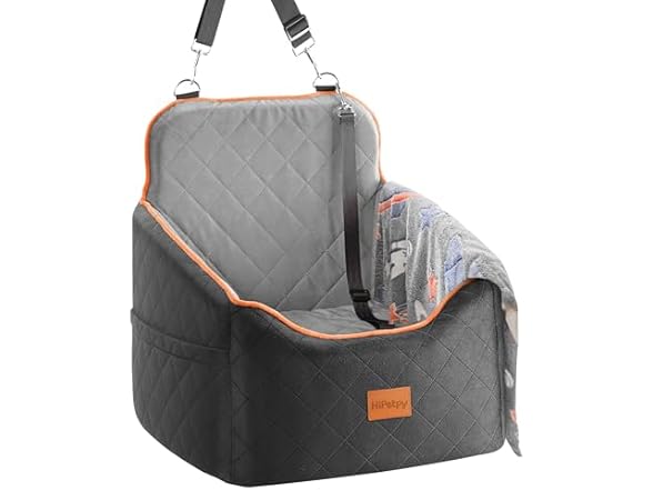Dog Car Seat with Washable Mat