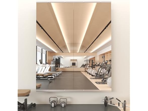 56''x16'' 3PCS Mirrors for Home Gym