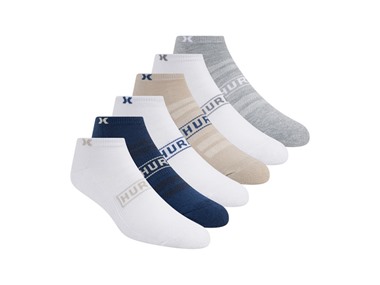 $17.99, Was $36, 50% Off! Hurley Men's 12-Pairs Low Cut Socks dealfomo