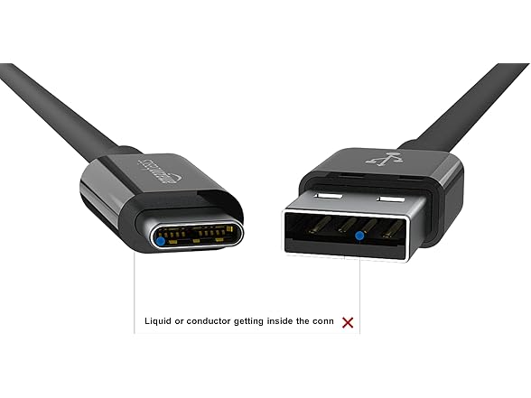 Amazon Basics 5-Pack USB-C to USB-A Fast Charger Cable