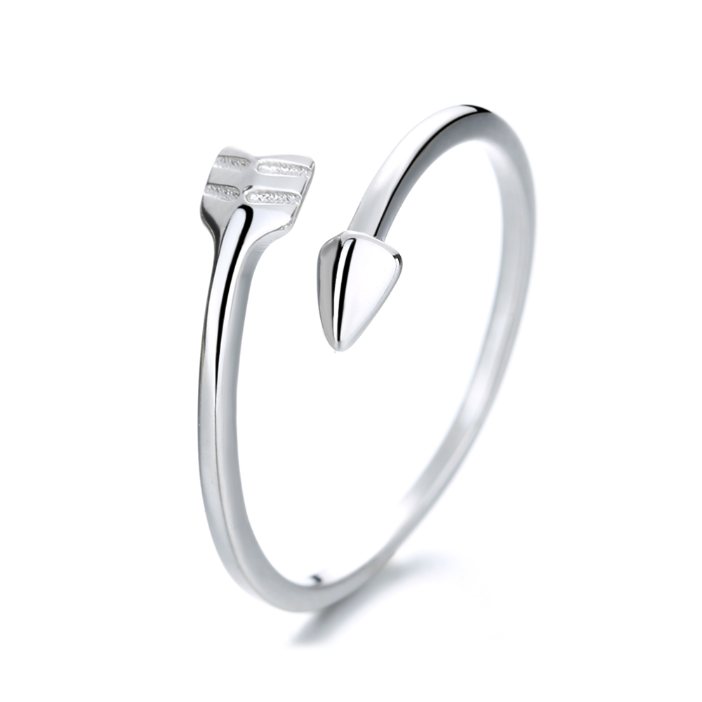 Sterling Silver Arrow Ring - Gallery 3