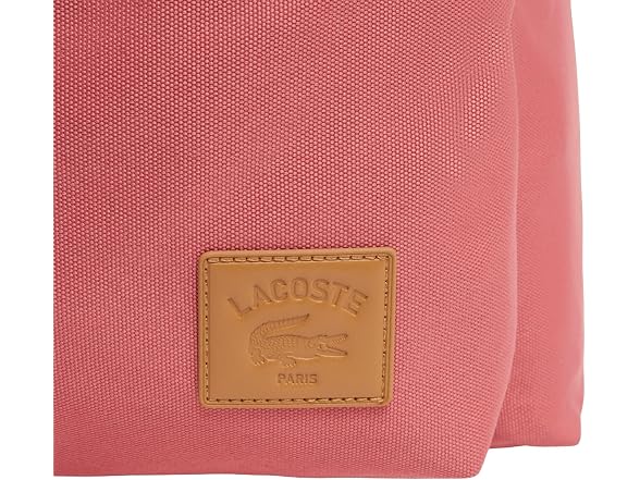 Lacoste Casual Croc Backpack, Dusty Cedar