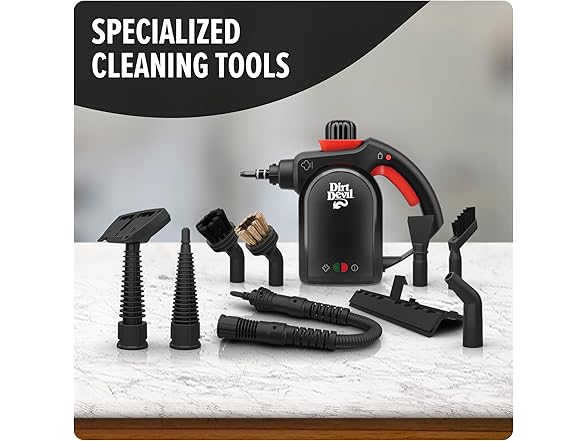 DirtDevil WD21000 DIRT DEVIL 7-IN-1 HANDHELD STEAMER PRESSU
