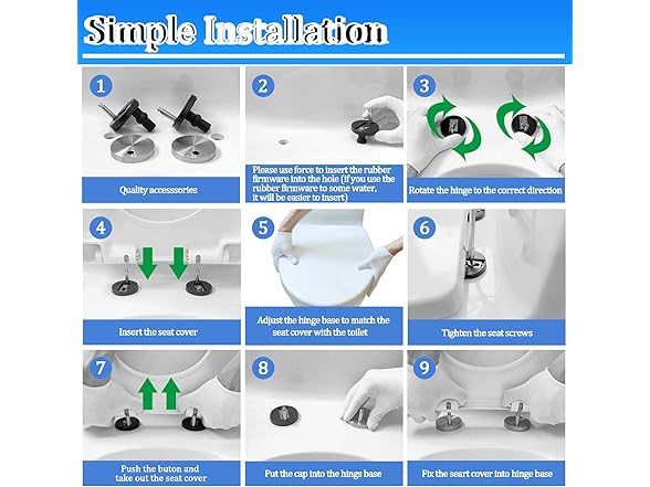 MUU Slow Close Toilet Seat | Elongated