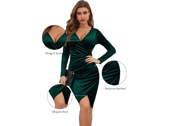 Guberry Women (S) Formal Dresses Long Sleeve Guest