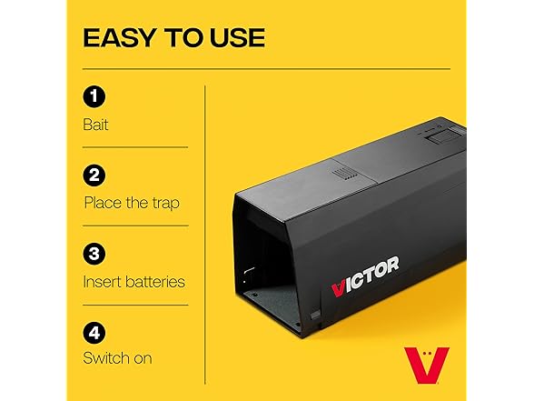 Victor M241B Indoor Electronic Rat Trap