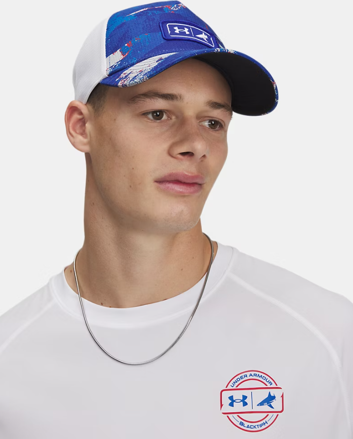 Under Armour BlacktipH Mid Trucker Hat - Gallery 11