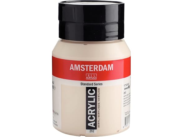 Amsterdam Jar 500ml Naples Yellow Red