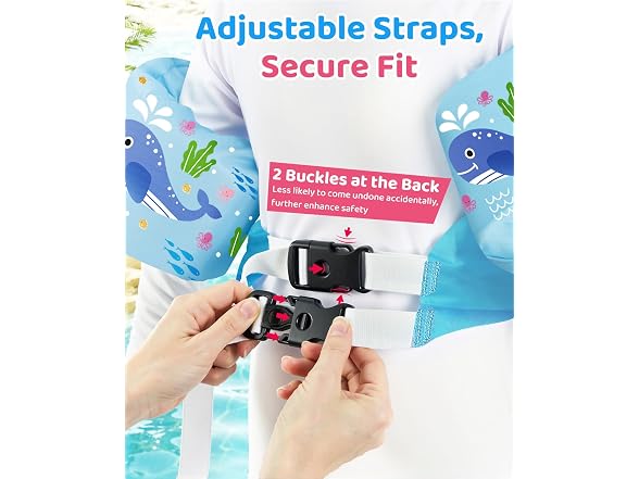HeySplash Swim Vest for Kids 22-55 Lbs