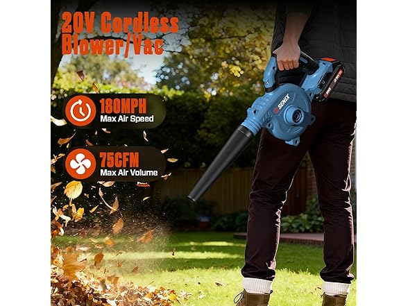 20V MAX Electric Leaf Blower