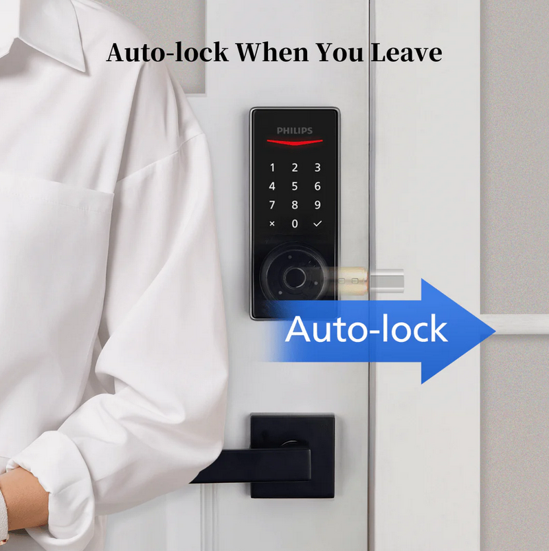 Philips 4000 Series Bluetooth Fingerprint Deadbolt - Gallery 12