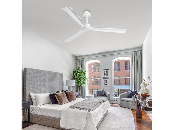 Parrot Uncle F5005 50" Large Ceiling Fan without Light