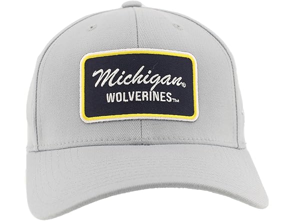 ZHATS Men's Grey NCAA Fitted Hat (M)