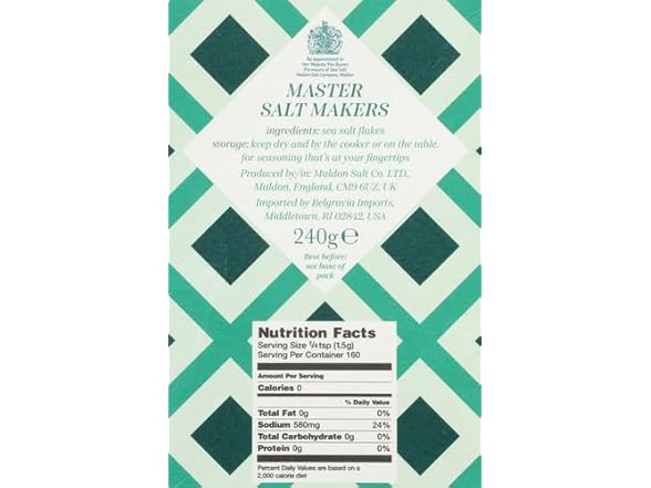 Maldon Salt, Sea Salt Flakes, 8.5 oz (240 g)