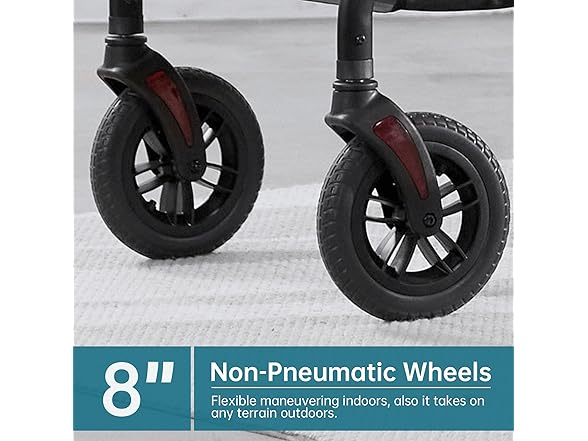 ELENKER BC2170626014263 KLD-9218-8 Rollator Walker, Re