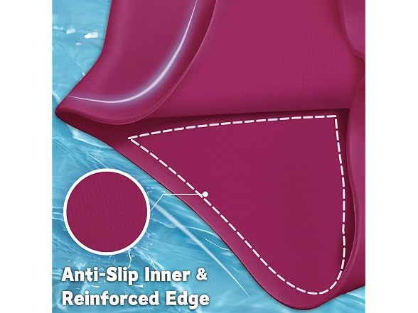 VegoVia Large Swim Cap Maroon