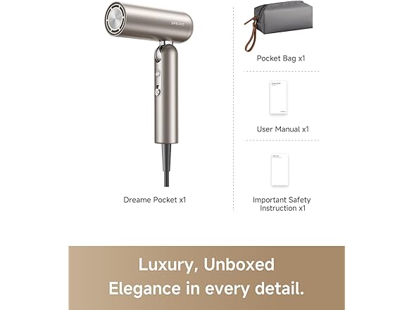 DREAME Pocket Pure High-Speed Hair Dryer