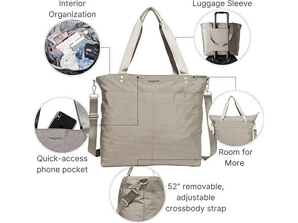 Large Carryall Tote Bag