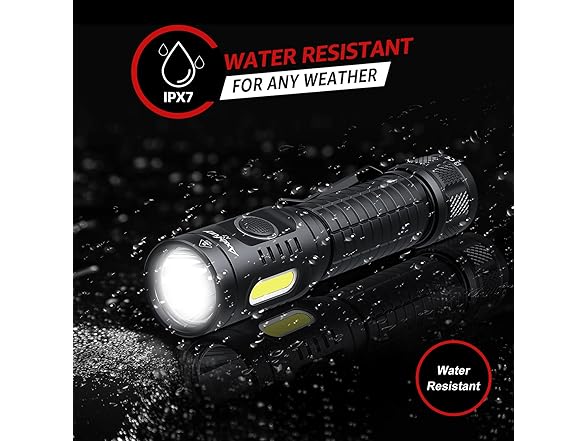axefury Flashlight, Rechargeable Magnet