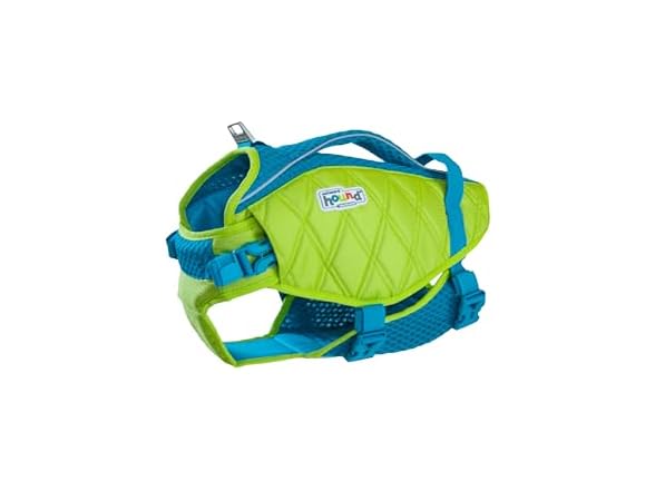 Outward Hound Standley Sport Green Lifejacket