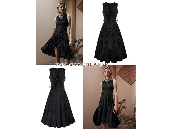 Scarlet Darkness Women's (XL) Renaissance - Gallery 5