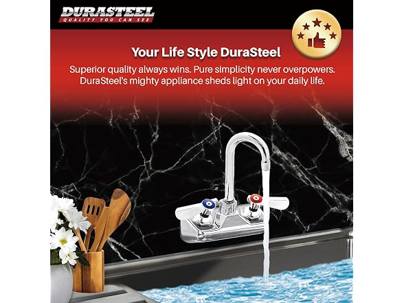DuraSteel Commercial Hand Sink Faucet