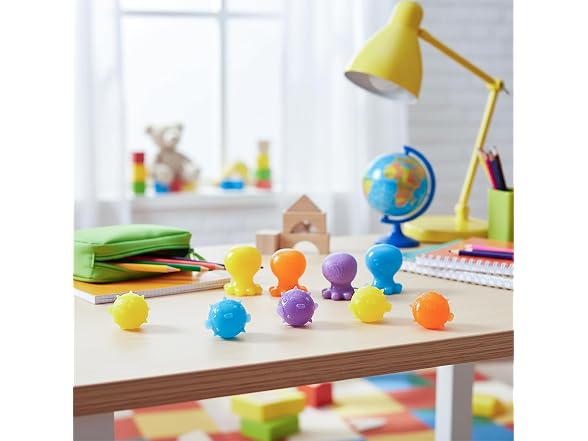 Fun Express Sticky Sea Creatures, 72 Pieces