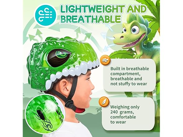 DOJASOHILMI Toddler/Kids Bike Helmet
