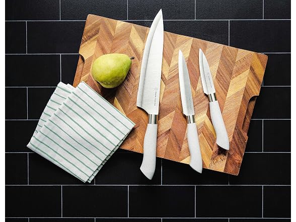 Eco-Friendly 8Pc Micro Serrated Steak Knife Set