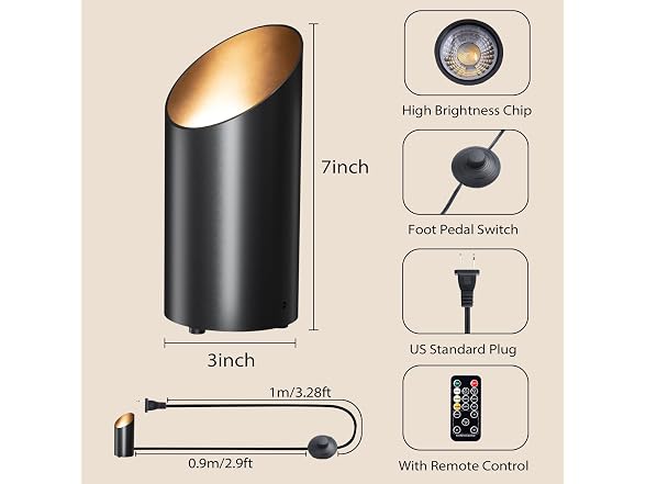 Brightown Floor Can Lights 2-Pk