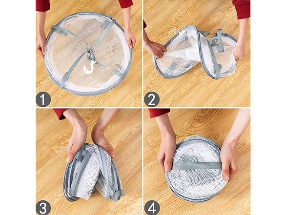 Qtopun Foldable Hanging Mesh Dryer