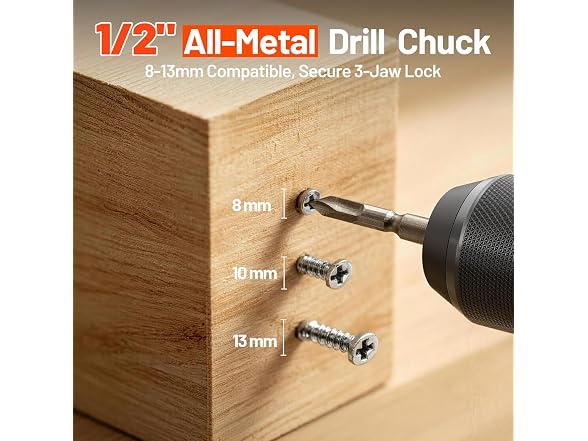 Litheli 20V Cordless Drill Driver Set