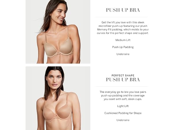  Victoria's Secret Perfect Shape Push Up