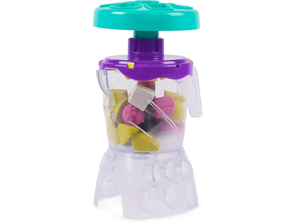 Kinetic Sand, Smoothie Mixer Playset with 14 oz Play Sand