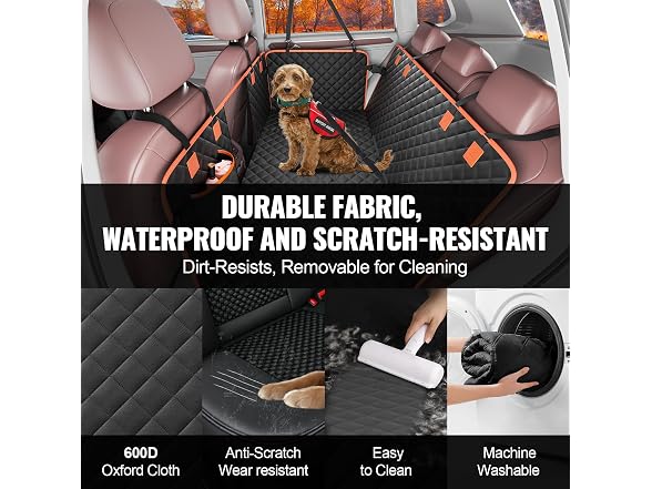 VEVOR Back Seat Extender for Dogs, Dog