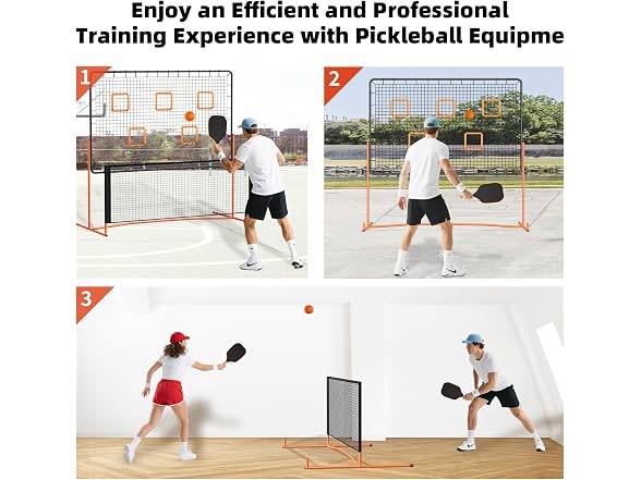 FAHKNS Pickleball Rebounder Training Equipment