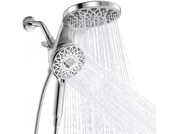 Newfinde Rain Shower Head w/Handheld